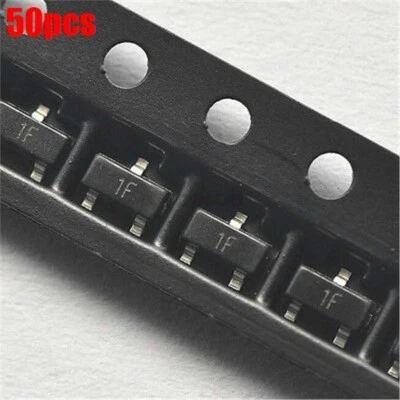 50Pcs BC847B BC847 SOT-223 45V 100Ma Small Signal Transistor vy - Image 1 of 2