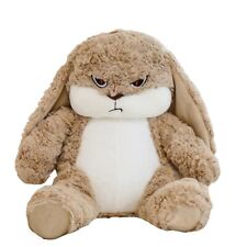 Anger Bunny Plushie Long Ear Bunny Plush Toy Kawaii Bunny Kids Doll For Children
