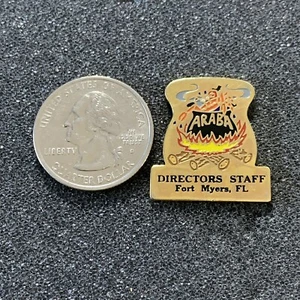 Pinback del personal de Florida de Fort Myers Masónico del Santuario Araba Shriners #38986 - Imagen 1 de 2