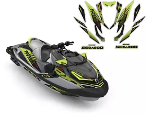 SEADOO RXT 325 para 2024-2025 Calcomanías Pegatinas Set Gráficos Envoltura Vinilo - Imagen 1 de 2