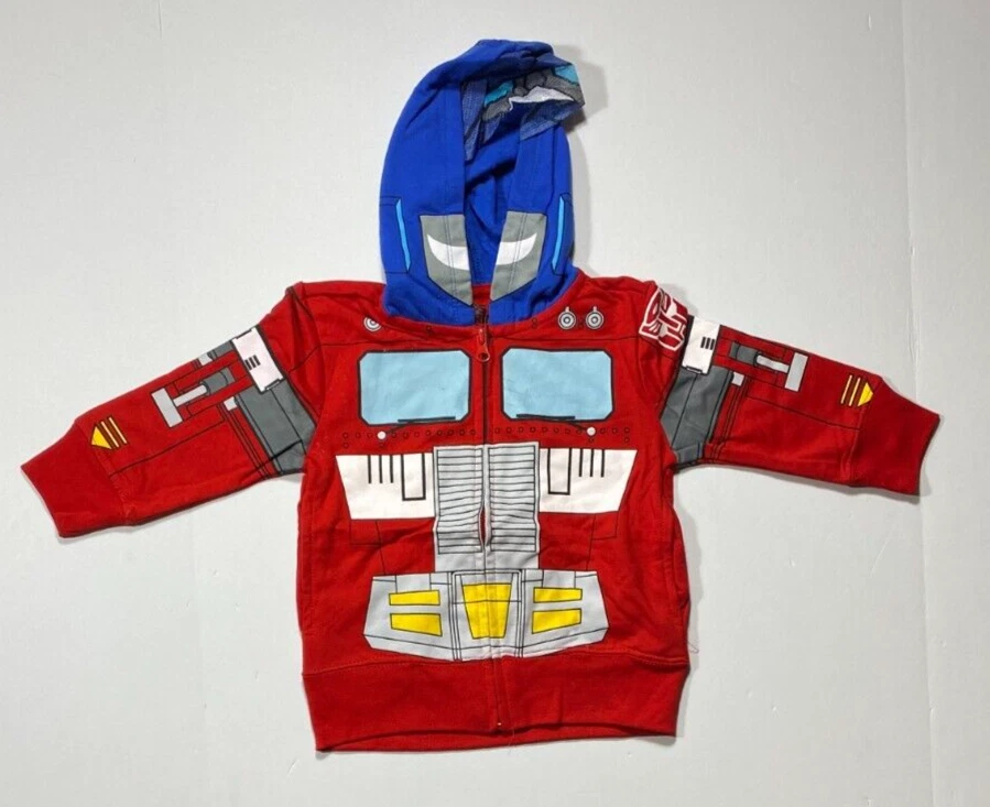 OPTIMUS PRIME HOODIE TRANSFORMERS / Camiseta Niños Jóvenes 2T / E26 Foto 1 de 1