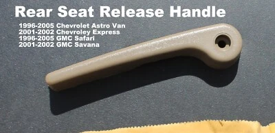 Manija del asiento trasero Chevrolet Astro Express Safari Savana 1996-2005 nuevo de fábrica GM Foto 1 de 4
