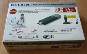 Belkin USB-Adapter für Kabellose G-Netzwerke - Bild 1 von 2