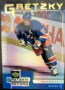 Wayne GRETZKY 1999-00 Upper Deck McDonalds Performance for the Record #6