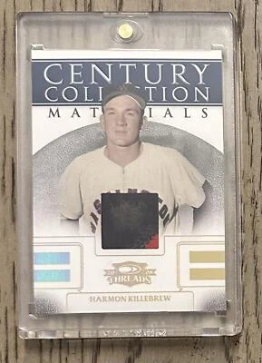 2008 Donruss Threads #CCM-28 Harmon Killebrew Materials Prime Patch #1/10 - Image 1 of 2