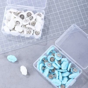 30Pcs DIY Thumb Tacks Creative Decorative Studs Photo Wall Decor - Picture 1 of 14