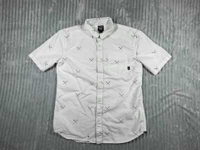 Camisa Vans X Harry Potter Juvenil XL Hechizos Casa Varitas Estampado Completo Abotonable Foto 1 de 4