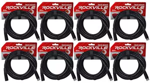 8) Chauvet DMX3P25FT 25 Foot Male 2 Female 3 Pin DMX Light Cables - Picture 1 of 3