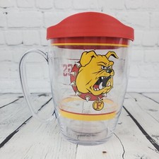 Ferris State Univ. Bulldogs Tervis Tumbler Mug W/handle 16oz.
