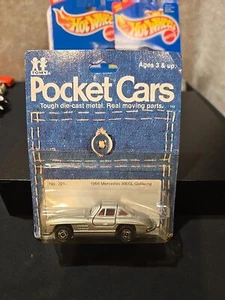 Tomica Mercedes Benz 300SL Diecast No. F19 1980 TOMY Pocket Cars New In Blister - Picture 1 of 7