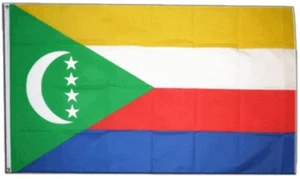 Komoren Hissflagge komorische Fahnen Flaggen 60x90cm - Picture 1 of 1