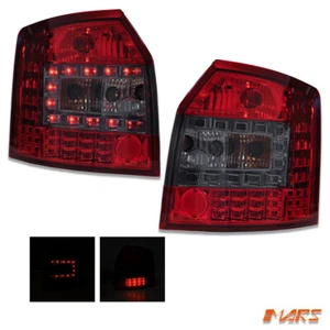 Smoked Red LED Tail Lights for AUDI A4 S4 RS4 B6 AVANT Sports Wagon 5 doors - Bild 1 von 3
