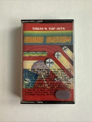 Sound System Today's Top Hits - K-TEL Cassette Tape 1984 - Image 1 of 3