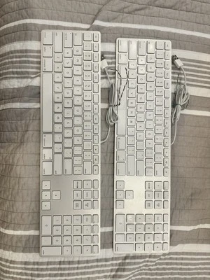TWO Apple A1243 Keyboards TESTED - Image 1 of 2