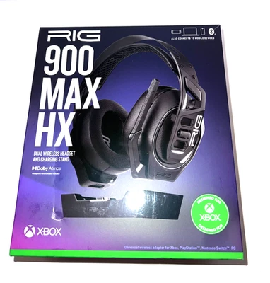 RIG- 900 MAX HX DUAL Wireless Gaming Headset W/ Dolby Atmos, Bluetooth & Base - Image 1 of 4