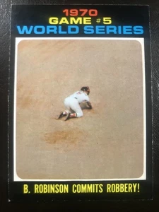 Brooks Robinson 1971 Topps Vintage Card #331 World Series SP NICE CLEAN! - Picture 1 of 2