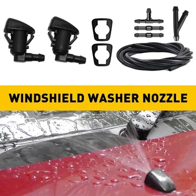 2pcs Windshield Washer Nozzle for Ford F250 F350 F450 F550 Super Duty 2011-2016 - Image 1 of 4