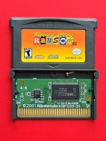 River City Ransom EX Game Boy Advance Nintendo GBA Authentic Saves NES 8 Bit VTG