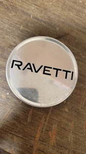 Ravetti Wheels Silver Custom Wheel Center Cap # CC576-1A/PWD 1piece - Picture 1 of 6