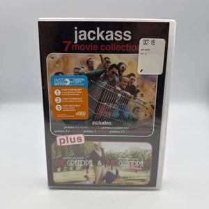New JACKASS 7 Movie Collection DVD  (Jackass the Movie, 2, 2.5, 3, 3.5, Bad G... - Bild 1 von 3