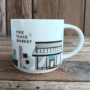 Starbucks Pike Place Market Coffee Mug You are Here Collection Seattle 14 oz - Picture 1 of 10
