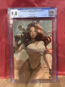 HEAT SEEKER EXPOSED #1 - KATYA SINYUKHINA VIRGIN  Cvr A FANEXPO Graded Cgc 9.8 - Picture 1 of 4