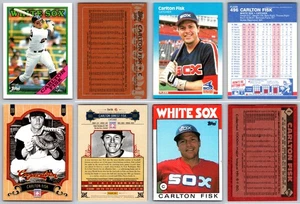 Carlton Fisk 4 Karten Lot - Boston Red Sox Chicago White Sox Pudge HOF  - Bild 1 von 1