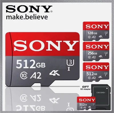 Micro SD Memory Card Class High Speed TF Flash 2TB 1TB 512GB 256GB 128GB 64GB UK - Image 1 of 4