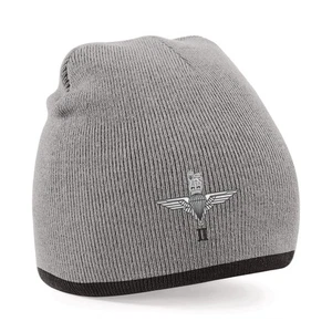OFFICIAL Parachute Regiment II (2 PARA) Beanie Hat with Embroidered Logo - Picture 1 of 7