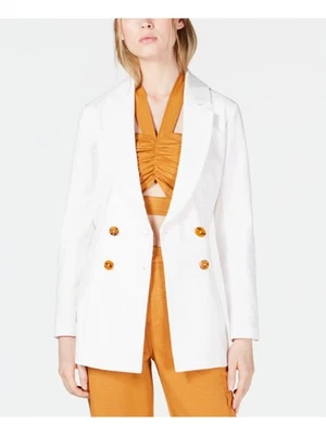 Jaqueta Blazer Feminina FINDERS KEEPERS Marfim com Cinto XS - Imagem 1 de 3