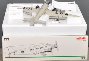 Märklin 1980 Ju52  Flugzeug Junkers 1152  Blech  neuwertig  OVP - Bild 1 von 1