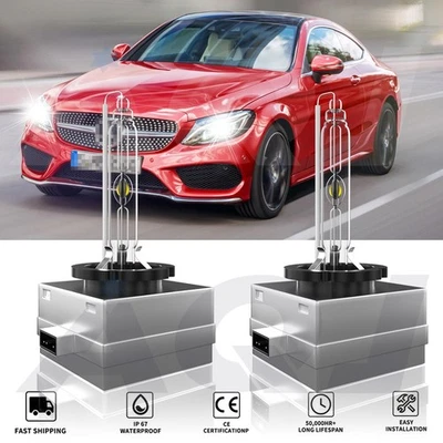 For Mercedes-Benz C250 2010-2015 D1C/D1R/D1S HID Headlights Dual Beam Bulbs Kit - Imagem 1 de 4
