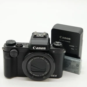 Canon PowerShot G5 X Digital Camera Mint w/ Battery & Charger Tested Japan - Picture 1 of 6