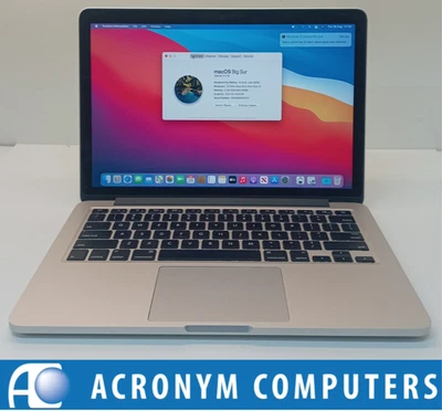 Macbook Pro A1502 Retina 13 Inch. 4GB Ram, 120GB HDD, Core i5 2.4GhZ  Late 2013 - Image 1 of 4