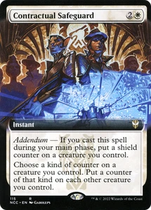 Contractual Safeguard (Extended Art) New Capenna Commander Near Mint - Picture 1 of 1