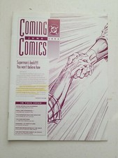 DC COMING COMICS June 1993 1st Preview  appearance of Milestone Static - Rare