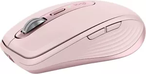 Logitech MX Anywhere 3S Bluetooth Wireless Mouse Fast Scrolling 8K DPI Rose Pink - Picture 1 of 9