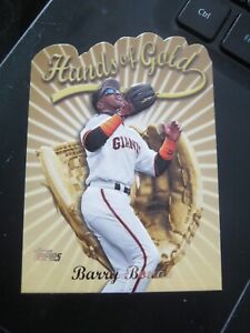 1997 Topps Hands of Gold #HG 1 Barry Bonds San Francisco Giants  ZB3