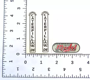 water slide decal set for Doepke Caterpillar W/TRACKING - Picture 1 of 1