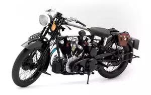 per MINICHAMPS per Brough per Superior per SS 100 T.E.Lawrence 1932 modello 1:12 - Foto 1 di 11