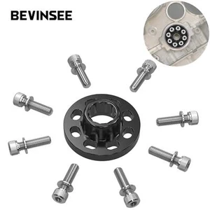 Crank Hub Bolt Capture Plate For BMW N55 S55 435i M135i M235i F25 E70 F16 E84 X1 - Picture 1 of 15
