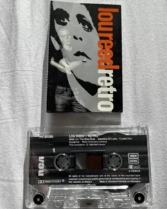 Lou Reed - Retro - 1989 RCA EX Cassette -Europe Great Compilation - Picture 1 of 7