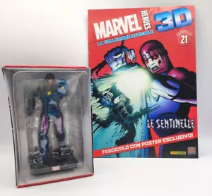 MARVEL HEROES 3D SPECIALE EXTRA 21 SENTINELLA Statua Fascicolo Poster CENTAURIA - Bild 1 von 8