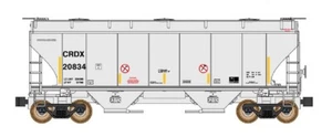 Intermountain ~ N Scale ~ 2-Bay Covered Hopper ~ Chicago Freight Car ~ 669005 - Picture 1 of 1