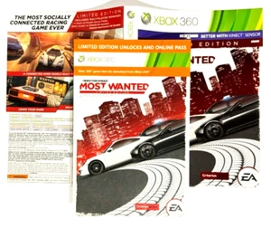 Need for Speed Most Wanted LE - Microsoft Xbox 360 - Artwork/Insert Only/No Game - Picture 1 of 1
