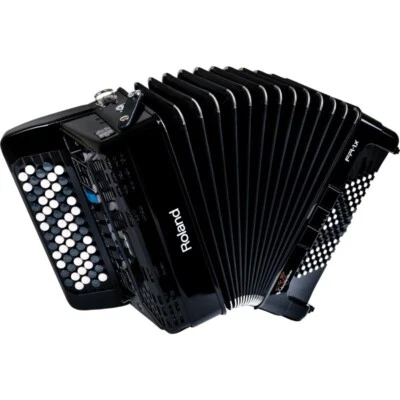 Roland V-Accordion Button Keyboard FR-1XB BK Black Built-in Speaker and Amp 100V - Image 1 of 3
