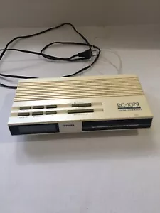 Toshiba Vintage RC-1079 Dual Alarm AM/FM Radiowecker getestet funktioniert - Bild 1 von 5