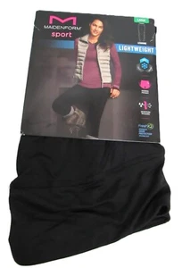 Maidenform Sport Lightweight Leggings Black Size Moisture-Wicking, Quick-Dry New - Picture 1 of 7