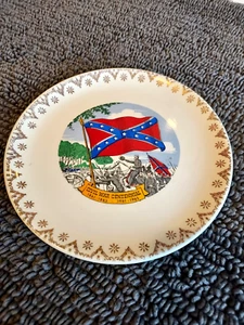 Confederate Civil War Centennial 7” Commemorative Plate 1861-1865 1961-1965 - Picture 1 of 3