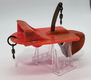 De colección Raro Luhr Jensen Dolphin Diver Cepilladora Señuelo de arrastre magnético - Imagen 1 de 4